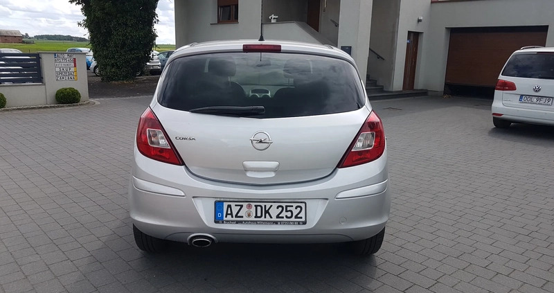 Opel Corsa cena 18800 przebieg: 190000, rok produkcji 2008 z Olesno małe 326